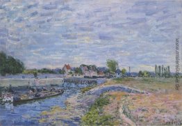 Der Dam in Saint Mammes Der Dam in Saint Mammes