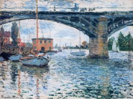 Die Brücke von Argenteuil, Graues Wetter Die Brücke von Argenteuil, Graues Wetter