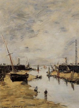 Trouville. Die Jettys Ebbe. Trouville. Die Jettys Ebbe.