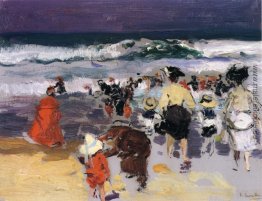 Der Strand von Biarritz (Skizze) Der Strand von Biarritz (Skizze)