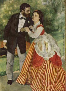 Porträt der Paare Sisley Porträt der Paare Sisley