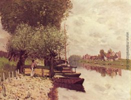 Die Seine bei Bougival Die Seine bei Bougival