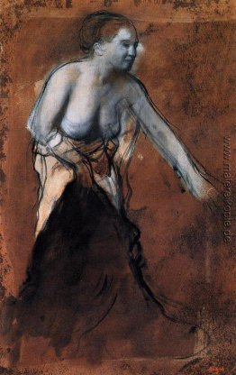 Stehende weibliche Figur mit Bared Torso Stehende weibliche Figur mit Bared Torso