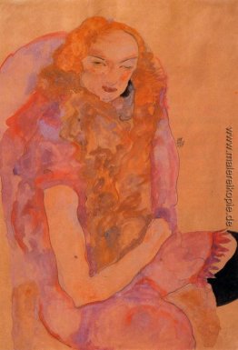 Frau mit langen Haaren Frau mit langen Haaren