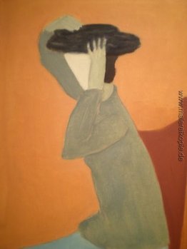 Frau mit einem Hut Frau mit einem Hut