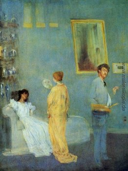 Whistler in seinem Atelier Whistler in seinem Atelier