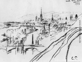 Ansicht von Rouen Ansicht von Rouen