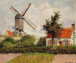 Windmühle in Knokke, Belgien Windmühle in Knokke, Belgien