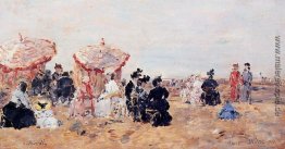 Beach Scene, Villers Beach Scene, Villers