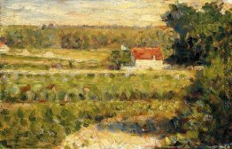 Haus mit rotem Dach Haus mit rotem Dach