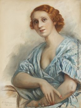 Porträt des Künstlers Schwester Porträt des Künstlers Schwester