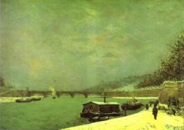 Die Seine beim Pont d'Iena Die Seine beim Pont d'Iena