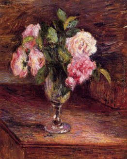 Rosen in einem Glas Rosen in einem Glas