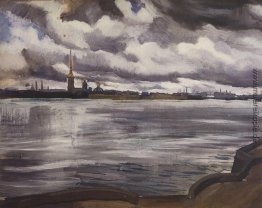 Blick auf die Peter-und Paul-Festung Blick auf die Peter-und Paul-Festung