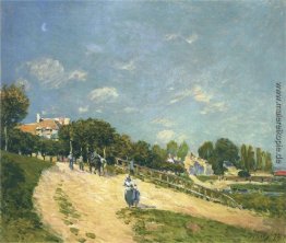 Landschaft bei Andresy Landschaft bei Andresy