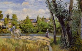 Landschaft, helles Sonnenlicht, Pontoise Landschaft, helles Sonnenlicht, Pontoise