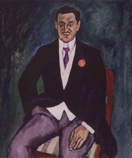 Porträt von Baron K. Rausch von Traubenberg Porträt von Baron K. Rausch von Traubenberg