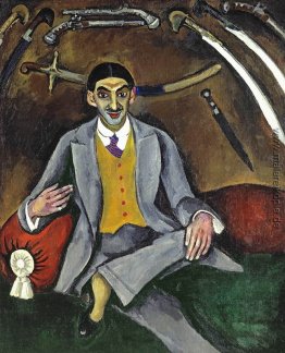 Porträt des Malers, G. B. Yakulov Porträt des Malers, G. B. Yakulov