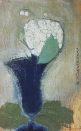 Maiglöckchen in einem blauen Vase II Maiglöckchen in einem blauen Vase II