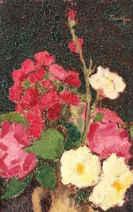 Vase mit Summer Flowers Vase mit Summer Flowers