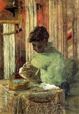 Die Stickerin oder Mette Gauguin Die Stickerin oder Mette Gauguin