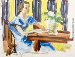 Interior mit Mädchen Interior mit Mädchen