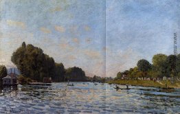 Die Seine bei Bougival Die Seine bei Bougival