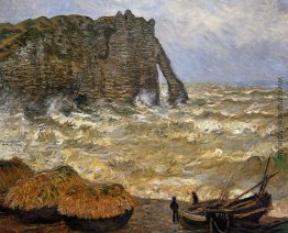 Raues Meer bei Etretat Raues Meer bei Etretat