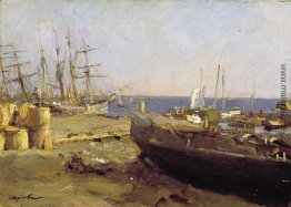Fischereifahrzeuge, die in Arkhangelsk Fischereifahrzeuge, die in Arkhangelsk