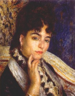 Porträt von Frau. Alphonse Daudet Porträt von Frau. Alphonse Daudet