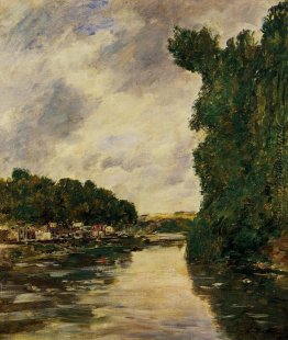 Fluss in der Nähe von Abbeville Fluss in der Nähe von Abbeville