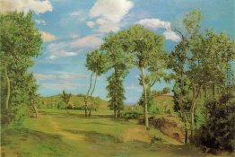Landschaft am Ufer des Lez Landschaft am Ufer des Lez