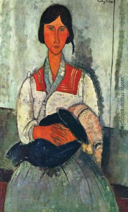 Gypsy Woman mit einem Baby- Gypsy Woman mit einem Baby-