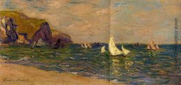 Segelboote auf dem Meer, Pourville Segelboote auf dem Meer, Pourville