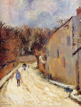 Osny, rue de Pontoise, Winter Osny, rue de Pontoise, Winter
