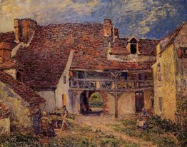 Hof einer Farm in Saint Mammes Hof einer Farm in Saint Mammes