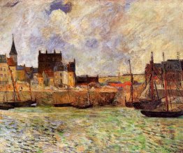 Hafen-Szene, Dieppe Hafen-Szene, Dieppe