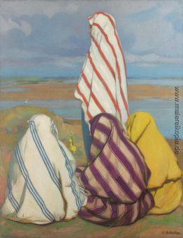 Turk Frauen auf dem Ufer der Donau Turk Frauen auf dem Ufer der Donau