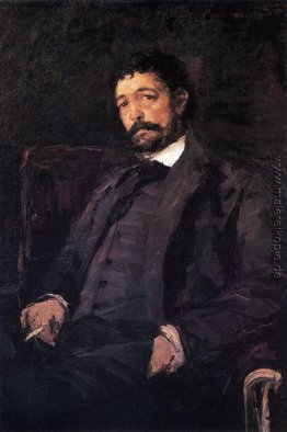 Porträt des italienischen Sängers Angelo Masini Porträt des italienischen Sängers Angelo Masini