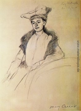 Porträt von Frau. Fontveille Porträt von Frau. Fontveille