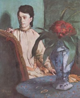 Frau mit dem Oriental Vase Frau mit dem Oriental Vase