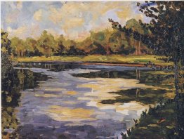 See in der Nähe Breccles im Herbst See in der Nähe Breccles im Herbst