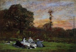 Die Manet Familie Picknick Die Manet Familie Picknick