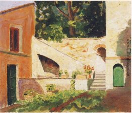 Schatten auf einem Treppenhaus in Südfrankreich Schatten auf einem Treppenhaus in Südfrankreich