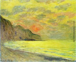Sonnenuntergang, Nebel, Pourville Sonnenuntergang, Nebel, Pourville