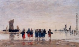 Fischerinnen bei Berck Fischerinnen bei Berck