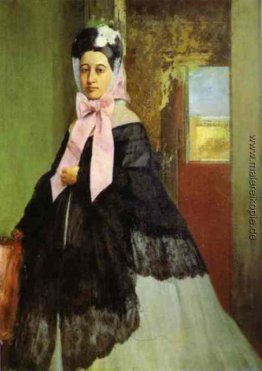 Therese de Gas, Schwester des Künstlers, später Madame Edmond Mo Therese de Gas, Schwester des Künstlers, später Madame Edmond Mo