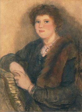 Portrait of Nadezhda Michailowna Kroshkin Portrait of Nadezhda Michailowna Kroshkin
