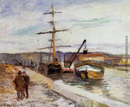 Der Hafen von Rouen Der Hafen von Rouen