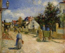 Eine Straße in Pontoise Eine Straße in Pontoise